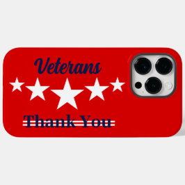 Happy Veterans Day Case-Mate iPhone 14 Pro Max Hülle