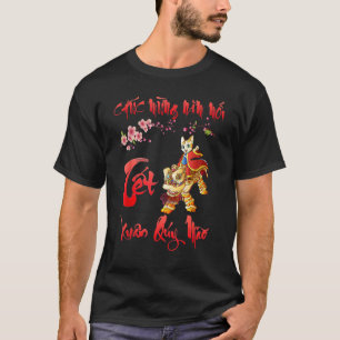 Happy Vietnamese Lunar Neujahr 2023 Xuan Quy Mao T-Shirt
