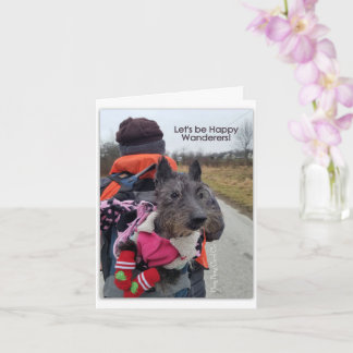 Happy Wanderer Karte