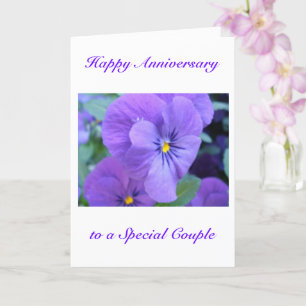 Happy Wedding Anniversary Card Karte