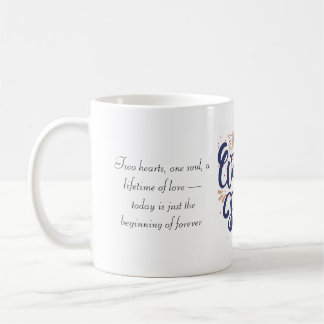Happy Wedding Day Tote Bag - Romantisches Geschenk Kaffeetasse