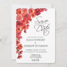 Happy Wedding Romantic Floral Wedding Einladung