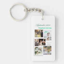 Happy Wedding Vision Board Acrylic Schlüsselanhäng Schlüsselanhänger