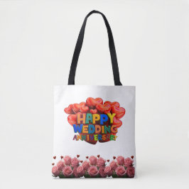 HAPPY WEDING JAHRESTAG TASCHE