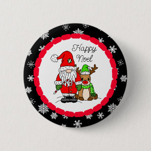 Happy Weihnachten Weihnachten und Weihnachten der  Button
