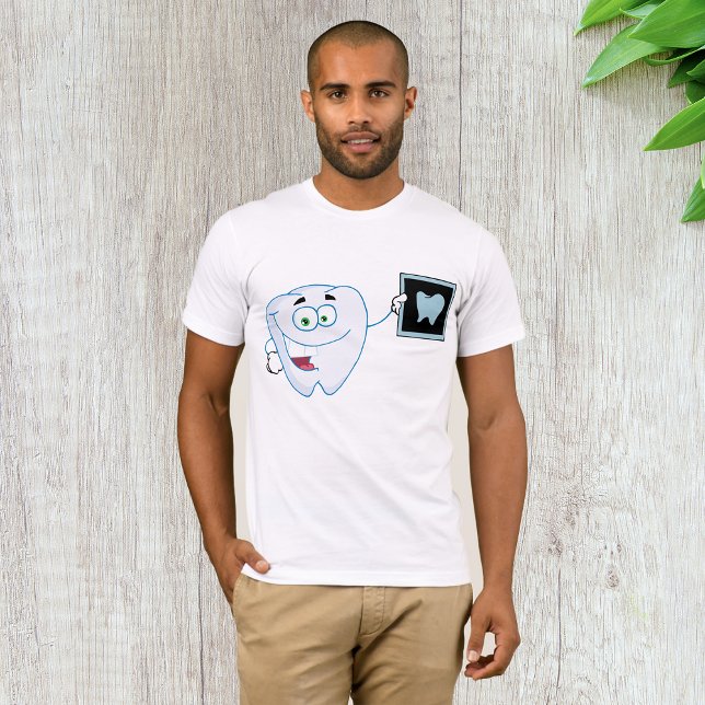 Happy White Tooth Mens T - Shirt (Von Creator hochgeladen)