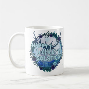 Happy Winter Solstice - Feiern Sie die Jahreszeit Kaffeetasse