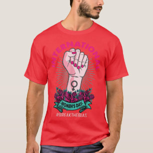 Happy Women International Day Break the Bias Women T-Shirt