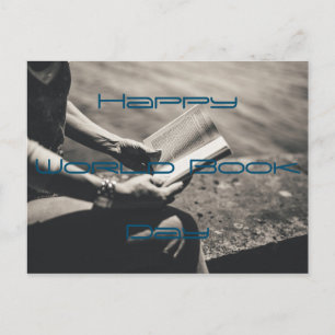 Happy World Book Day Postkarte