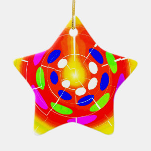 Happy Xmas art Keramik Ornament