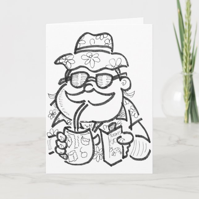 Happy Xmas im Juli Karte (Vorderseite)