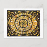 Happy Yellow Blume Sunburst / Rosette