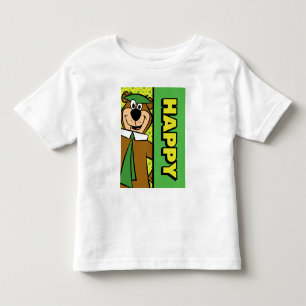 Happy Yogi Bear Kleinkind T-shirt