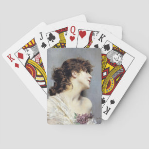 Happy Young Women (von Giovanni Boldini) Spielkarten