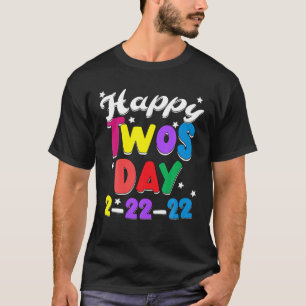 Happy Zweitag 2022 Niedlich Leopard Regenbogen 2.  T-Shirt