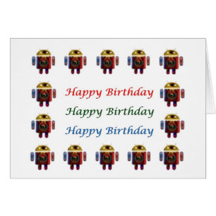 HappyBirthday ANDROIDES alles Gute zum Geburtstag