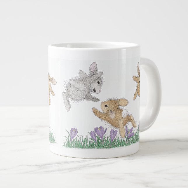 HappyHoppers® - riesige Tasse (Vorderseite Rechts)