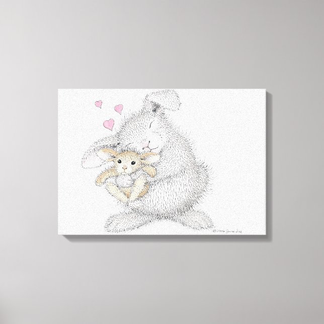 HappyHoppers® Wrapped Canvas Leinwanddruck (Vorderseite)