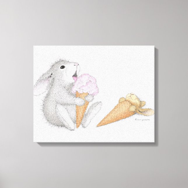 HappyHoppers® Wrapped Canvas Leinwanddruck (Vorderseite)