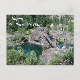 HappySt. Patrick's Day Postkarte