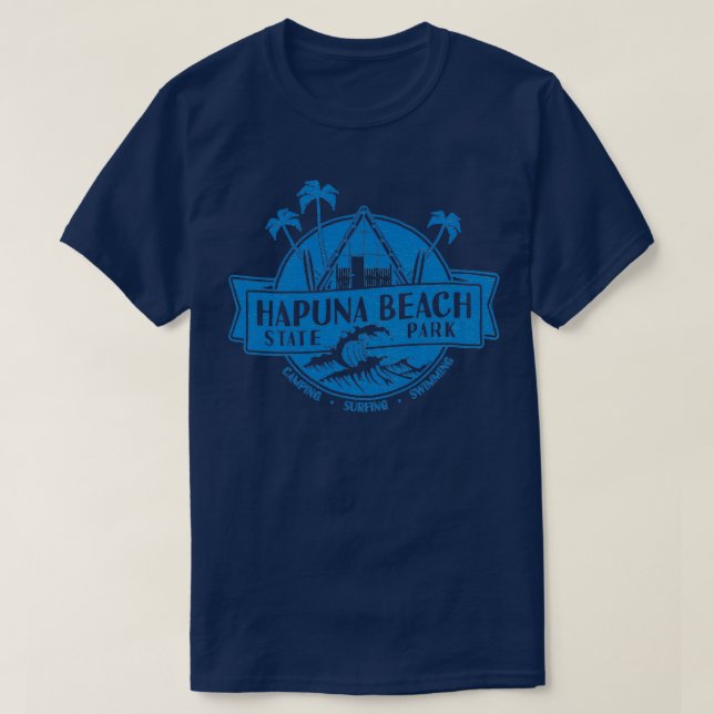 Hapuna Beach Staat Park T-Shirt (Design vorne)