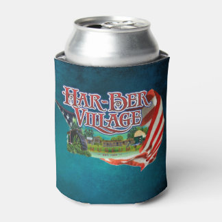 Har-Ber Village and flag Can Cooler2026 Dosenkühler