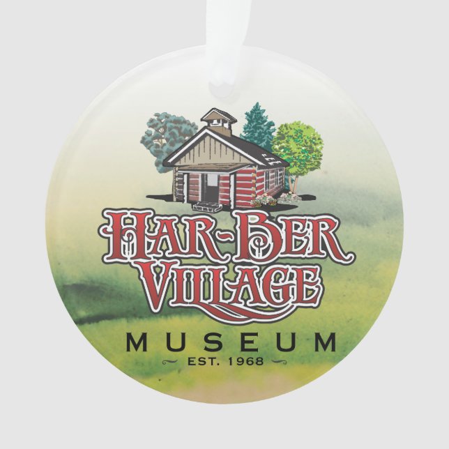 Har-Brustbeerendorf-Museumsacrylverzierung Ornament (Vorderseite)