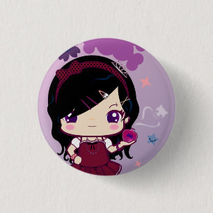 Harajuku Mädchen Mayumi Button