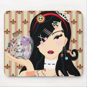Harajuku Mädchen Mayumi Mousepad