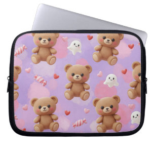 Harajuku Style: Teddy Bars und Geister von Natasha Laptopschutzhülle