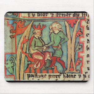 Harald I Fairhair grüßenGuthrum 'Flateybok Mousepad
