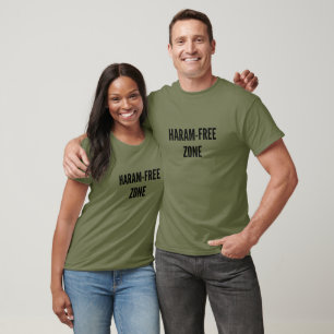 Haram-Freizone Islamischer T - Shirt