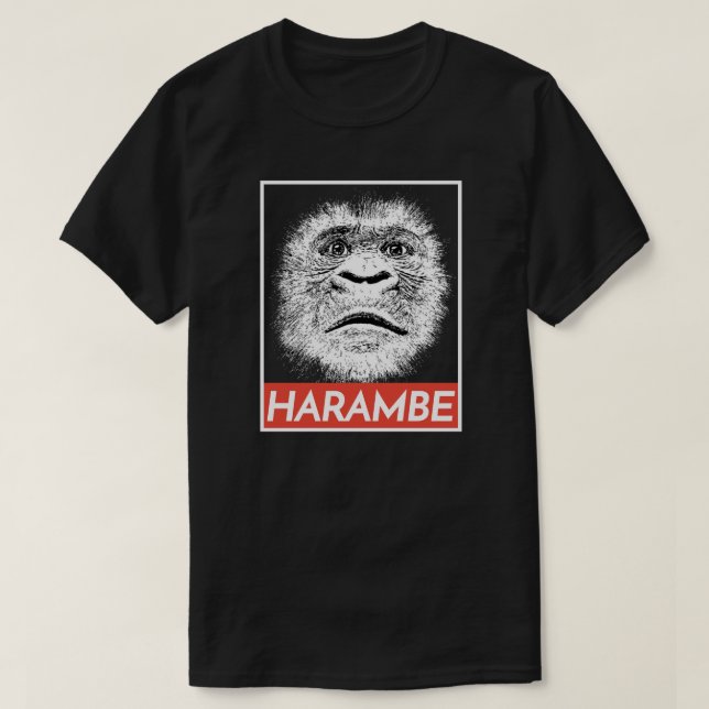 HARAMBE Denkmal-T - Shirt (Design vorne)