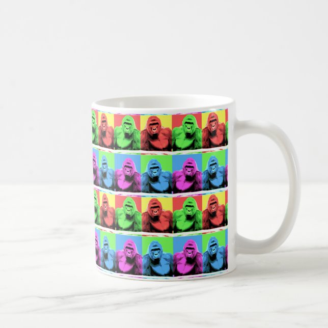 Harambe Die Gorilla-Tasse Kaffeetasse (Rechts)