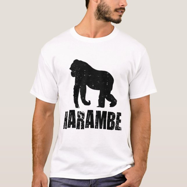 HARAMBE T-Shirt (Vorderseite)