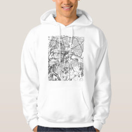 Harare Simbabwe Stadtplan Hoodie