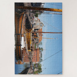 Harbor, Dutch village,