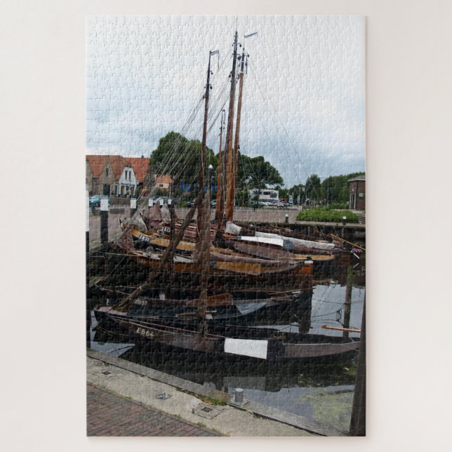 Harbor, Fishingboats (Vertikal)
