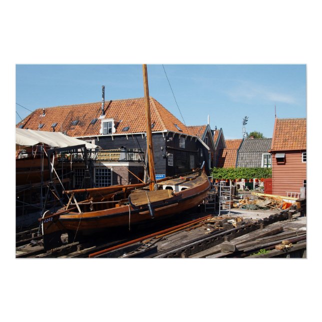 Harbor, shipyard poster (Vorderseite)