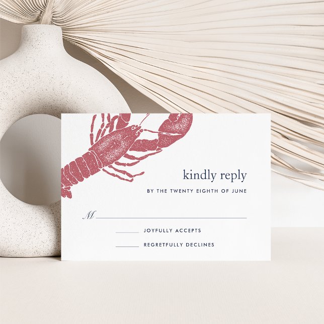 Harborside RSVP-Karte RSVP Karte (Von Creator hochgeladen)