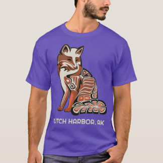 Harbour Alaska Native American Tribal Fox Hai T-Shirt