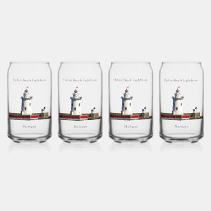 Harbour Beach Lighthouse kann Glas