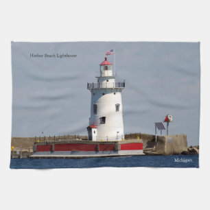 Harbour Beach Lighthouse Küchentücher