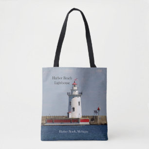 Harbour Beach Lighthouse sur tout le sac fourre-to