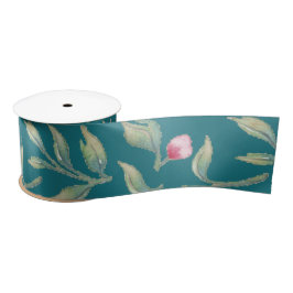 Harbour Blue Wedding Satin Ribbon Satinband