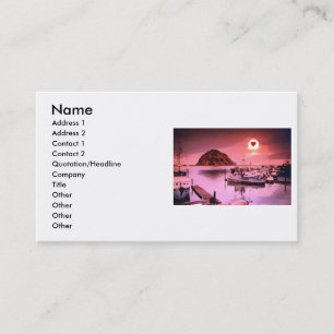 Harbour Hues Business Card Visitenkarte