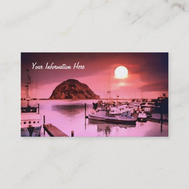 Harbour Hues Business Cards Visitenkarte (Vorderseite)
