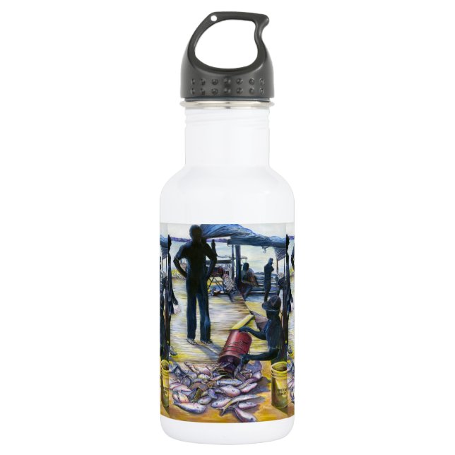 Harbour Island, die heutige Speisekarte Trinkflasche (Vorderseite)