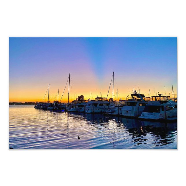 Harbour Sunset San Diego, California Foto (Vorne)