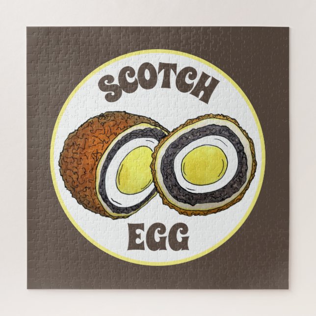 Hard Boiled Scotch Eggs UK British Snack Food (Vertikal)